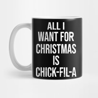 all i want for christmas Mug